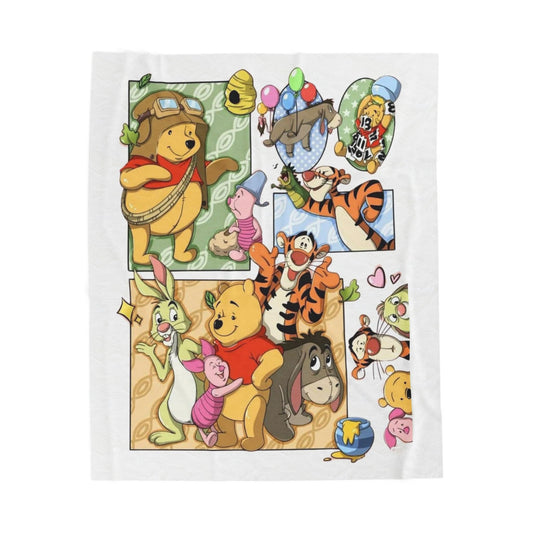 PLUSH POOH BLANKET