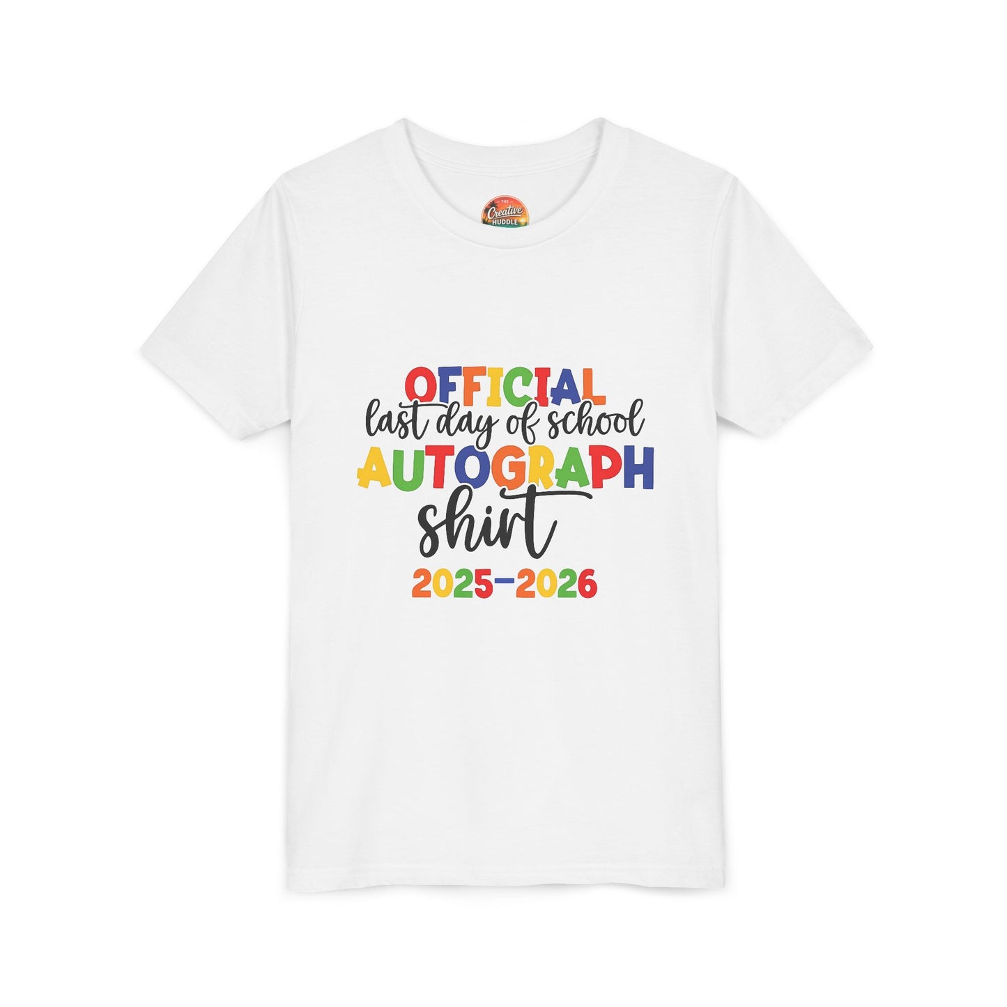 END OF SCHOOL AUTOGRAPH TEE
