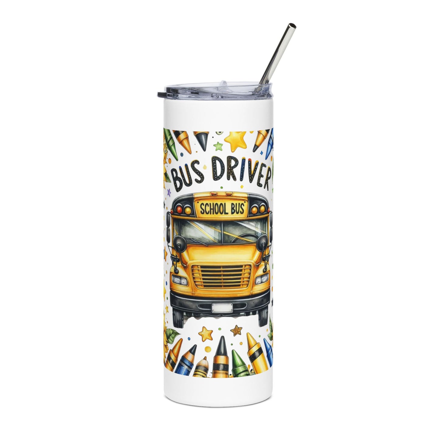 BUS DRIVER TUMBLER 20oz