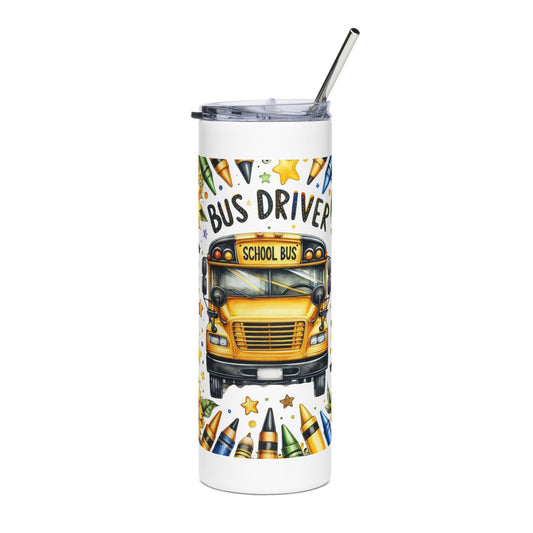 BUS DRIVER TUMBLER 20oz
