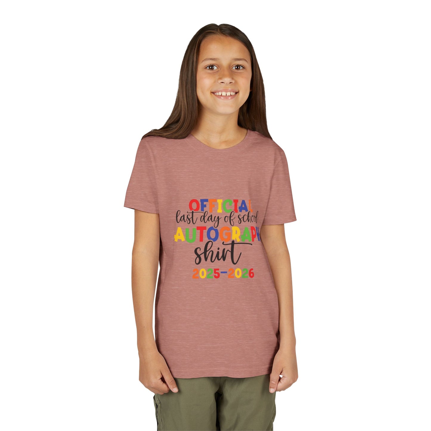 END OF SCHOOL AUTOGRAPH TEE