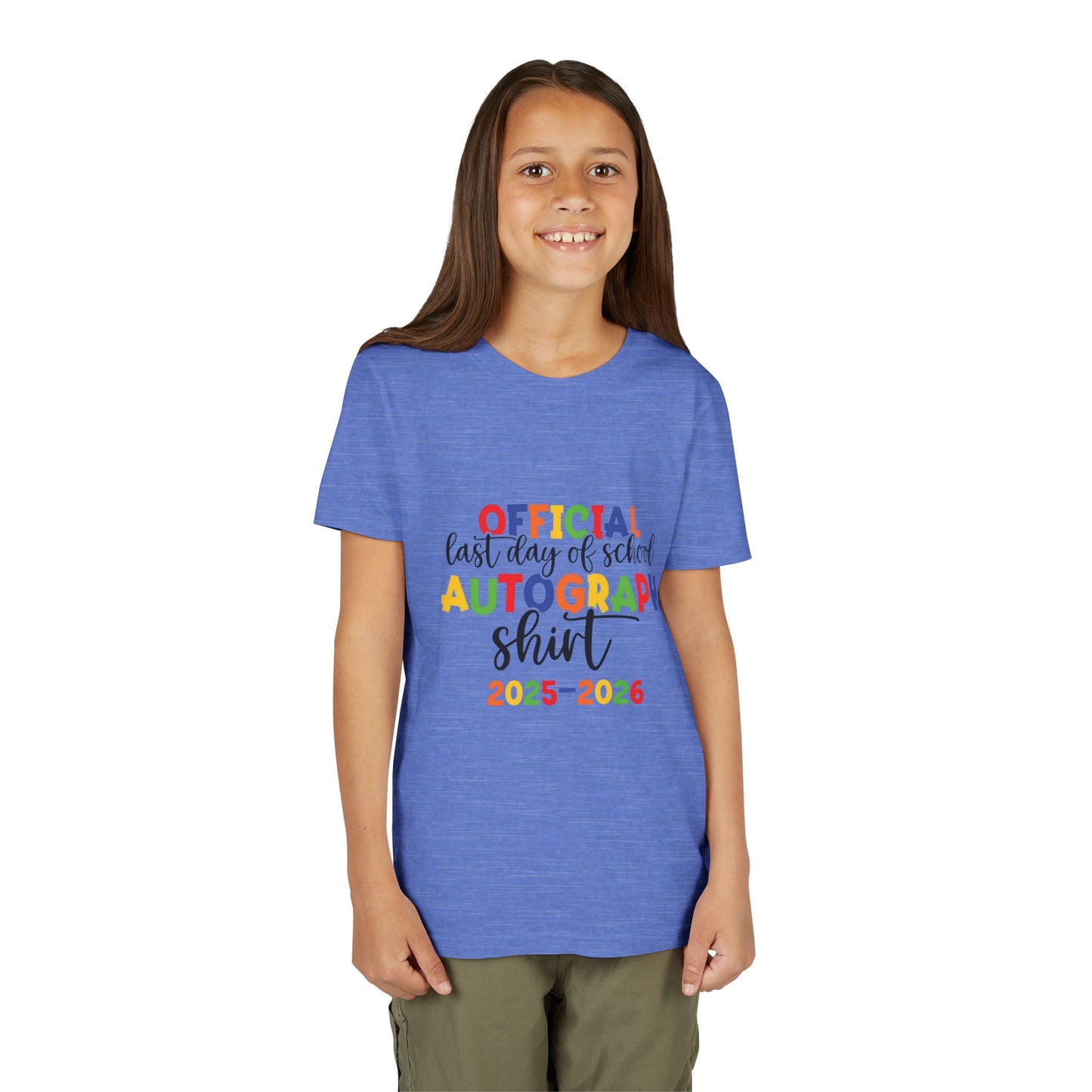 END OF SCHOOL AUTOGRAPH TEE