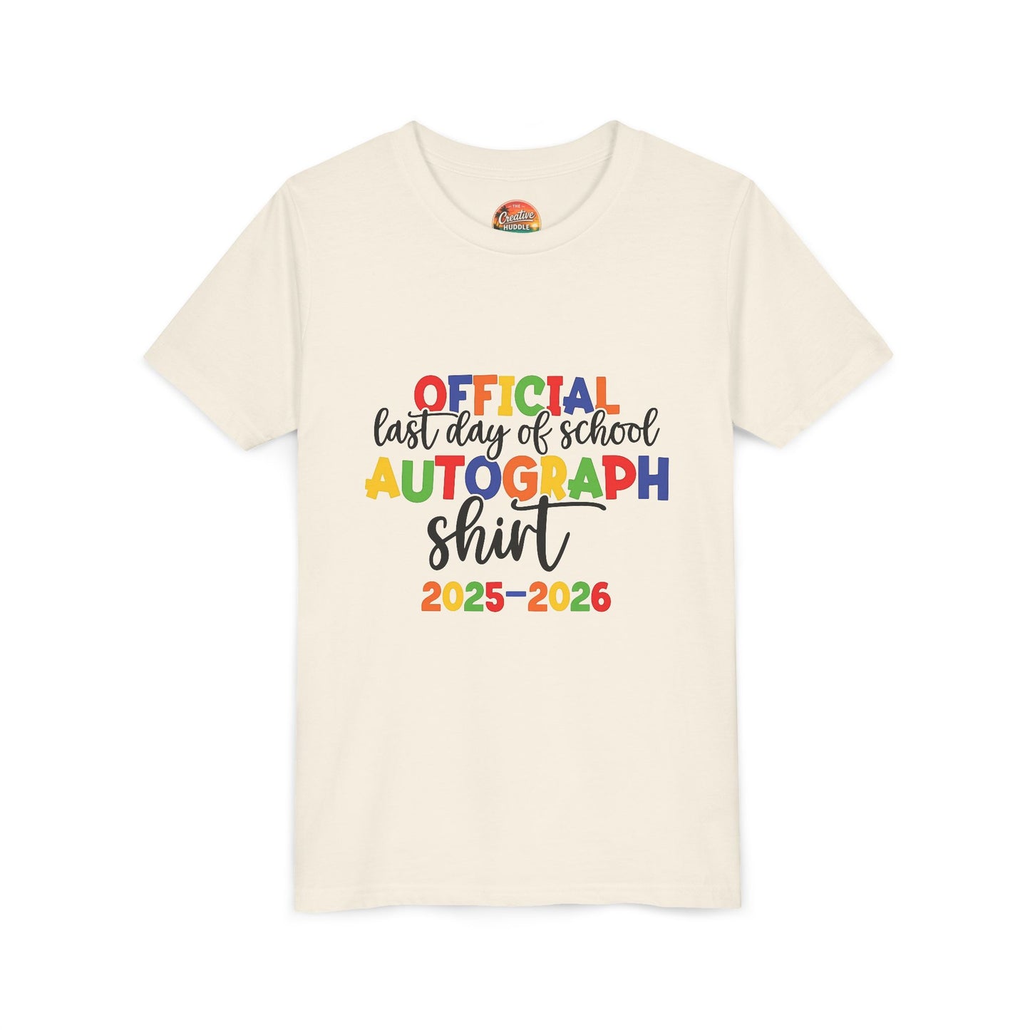 END OF SCHOOL AUTOGRAPH TEE