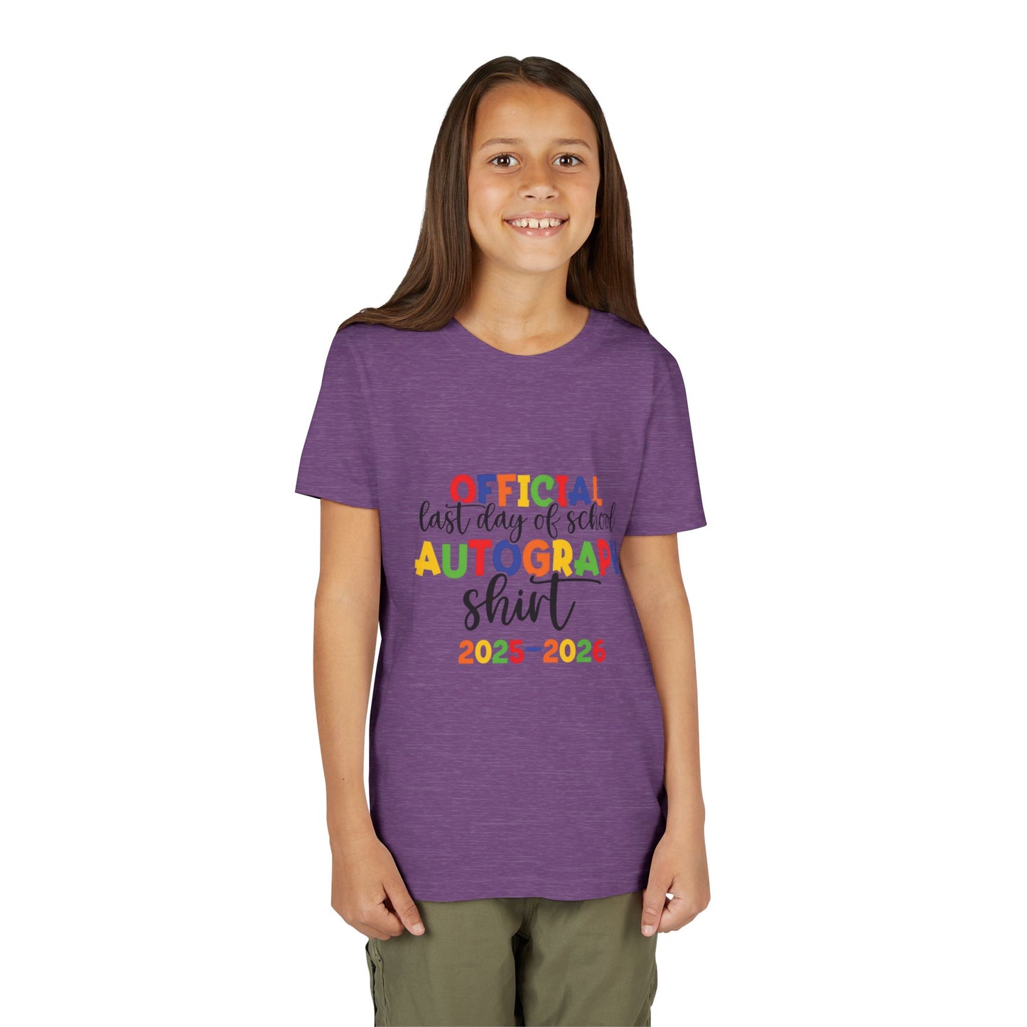 END OF SCHOOL AUTOGRAPH TEE