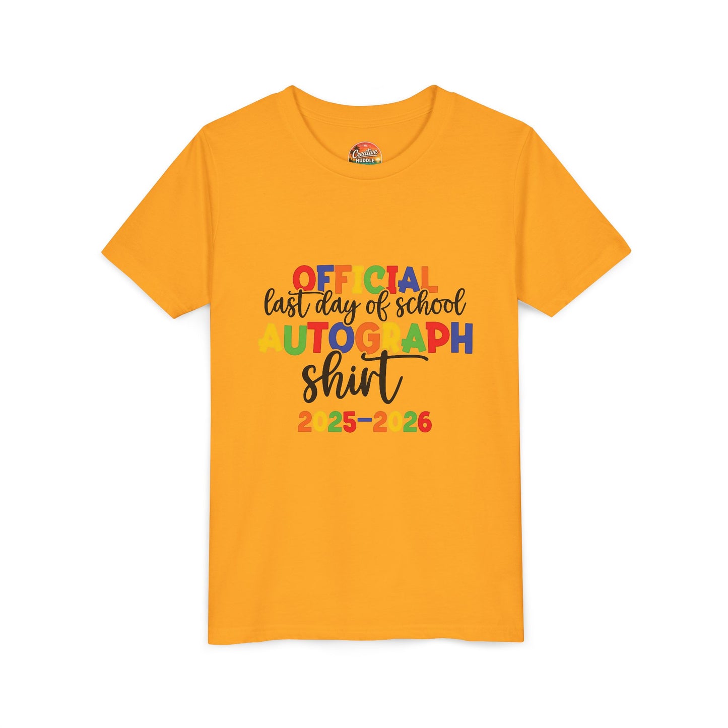 END OF SCHOOL AUTOGRAPH TEE