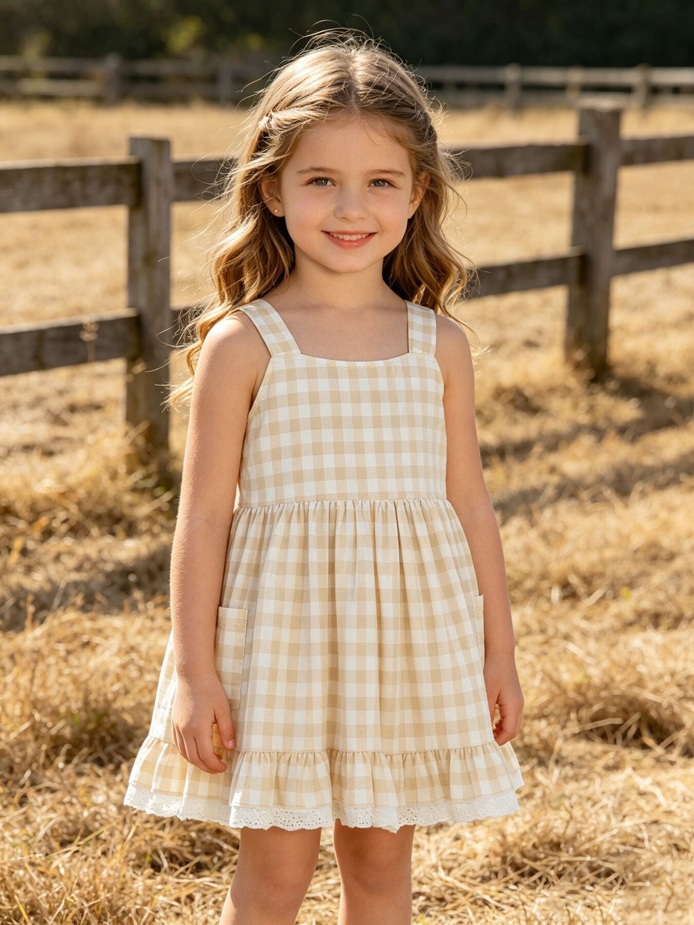 PLAID DRESS