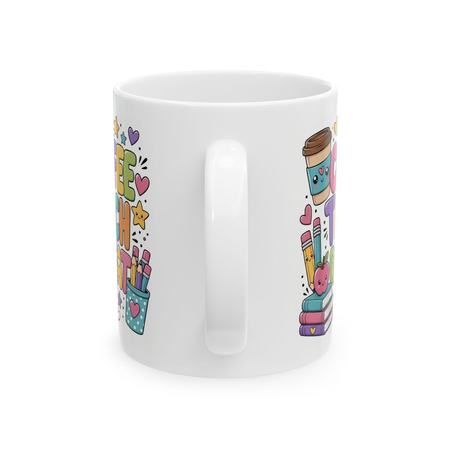 COFFEE TEACH REPEAT MUG