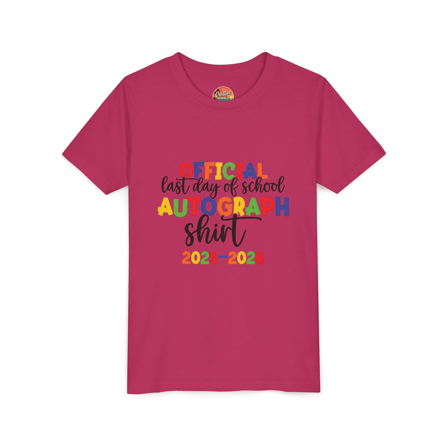 END OF SCHOOL AUTOGRAPH TEE