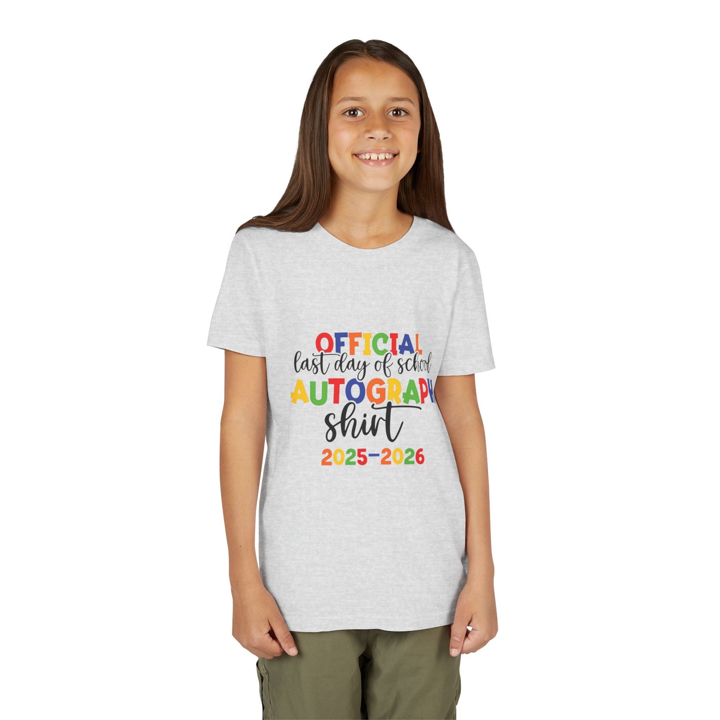 END OF SCHOOL AUTOGRAPH TEE