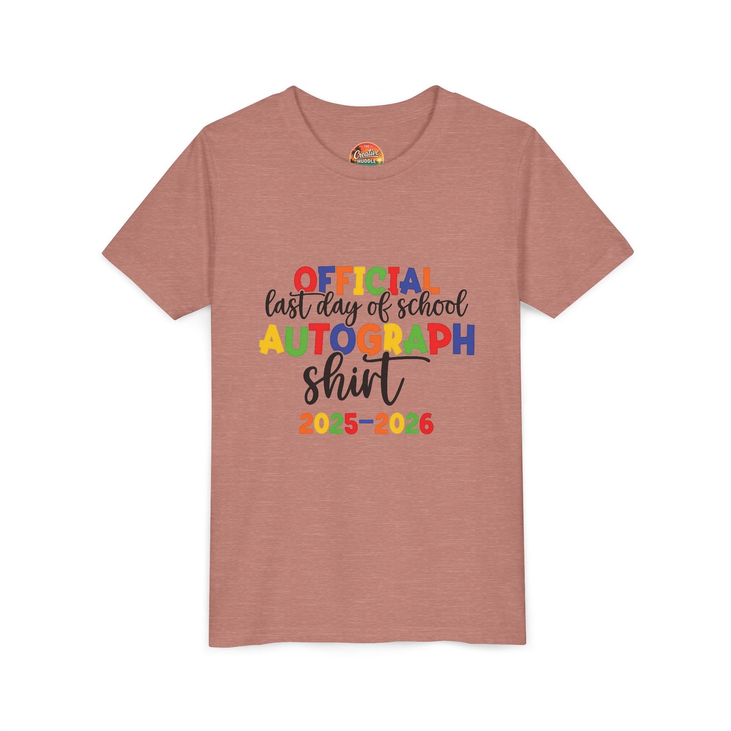 END OF SCHOOL AUTOGRAPH TEE